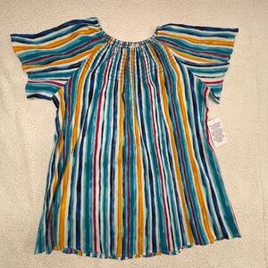 NWT Women’s Large Multi Colored Woman Within Top